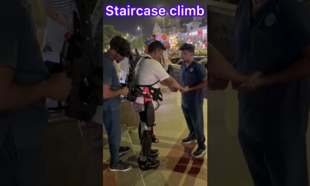 1 st time spinalcord injury Rehabilitation in BEACH with Robotics  #spinalcordinjury #gbs  #stroke