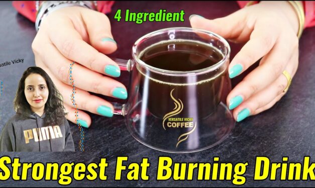 Strongest Belly Fat Burner Drink | Weight Loss Drink | 4 Ingredient Coffee Fat Burner Drink