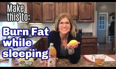 Drink this to Burn Belly Fat and Lose Weight While You Sleep