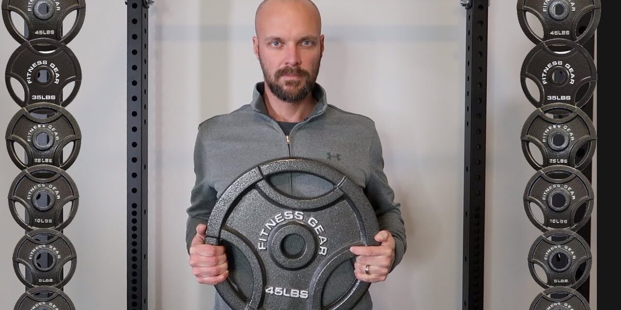 Fitness Gear 300 lb Olympic Weight Set for Home Gym Review