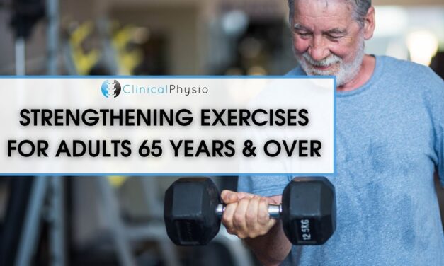 The Best Tips for Strength Training for Adults Over 65 years!