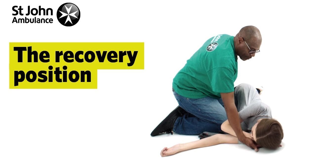 The Recovery Position – First Aid Training – St John Ambulance
