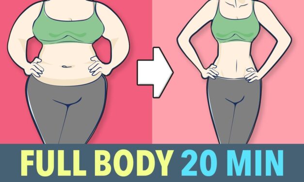 20 Minute Full Body Workout At Home – No Equipment