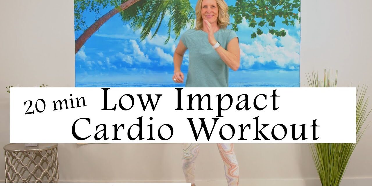 20 minute Low Impact Cardio Workout for Seniors and Beginners