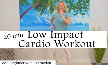 20 minute Low Impact Cardio Workout for Seniors and Beginners