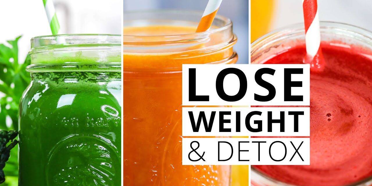 3 DETOX JUICES | Cleanse, Lose Weight and GLOW!