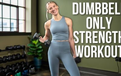 30 minute Full Body Strength Training with Dumbbells
