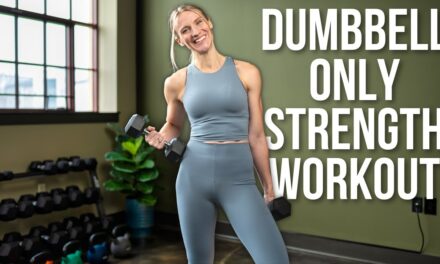 30 minute Full Body Strength Training with Dumbbells