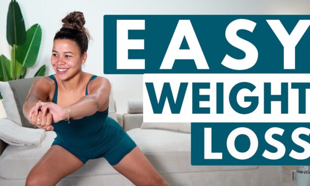 Beginner Fat Burn Workout | BACK AT IT series growwithjo