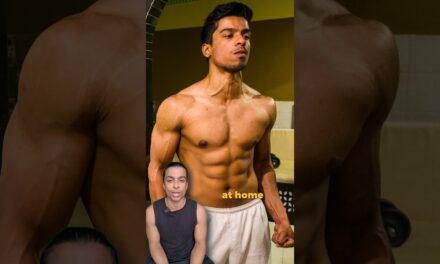 How I Built Such Physique At Home