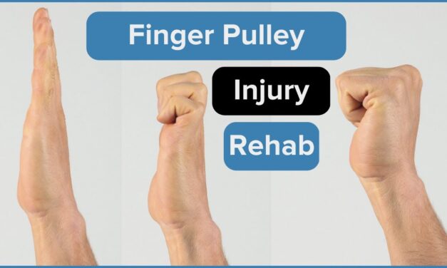 How To Rehab a Climbing Pulley Injury
