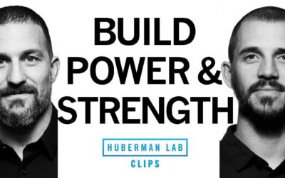 How to Build Muscular Strength & Power | Dr. Andy Galpin & Dr. Andrew Huberman