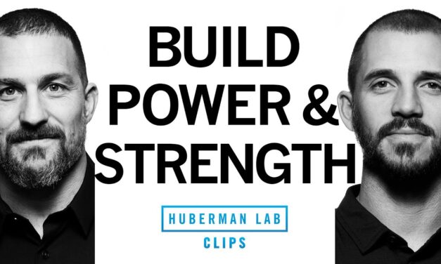 How to Build Muscular Strength & Power | Dr. Andy Galpin & Dr. Andrew Huberman