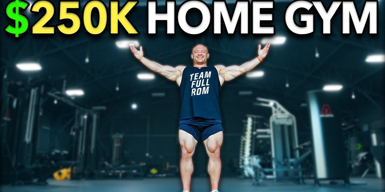 My Home Gym Tour – See My Insane Workout Setup!