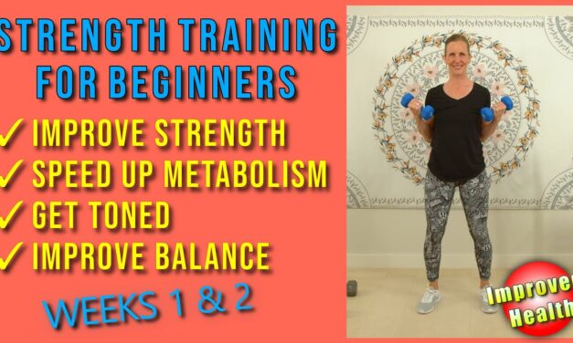 STRENGTH TRAINING for BEGINNERS | Build strength, get toned & speed up metabolism!