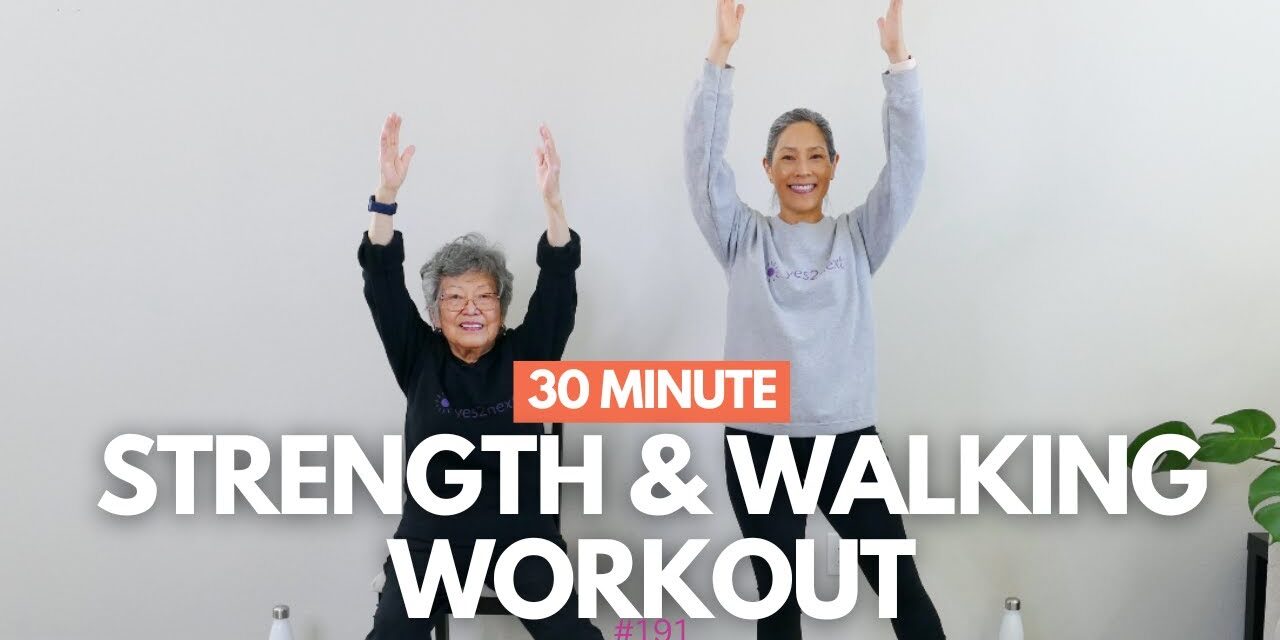 Strength Training and Walking for Fat Loss | Exercises for Seniors