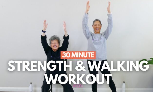 Strength Training and Walking for Fat Loss | Exercises for Seniors