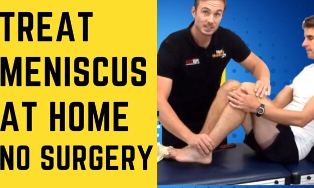 Treat Meniscal Injury at Home Without Surgery