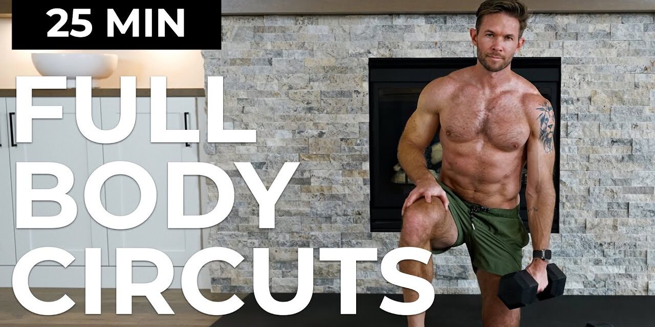 25 Min Full Body Dumbbell Workout at Home [Build Strength, Burn Fat]