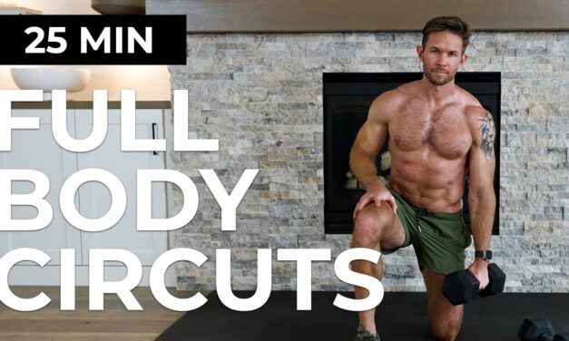 25 Min Full Body Dumbbell Workout at Home [Build Strength, Burn Fat]