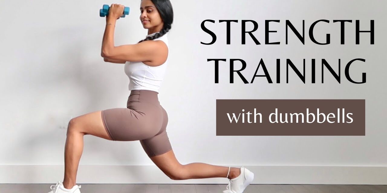 25 min STRENGTH TRAINING | Full Body Dumbbell Workout | PCOS friendly