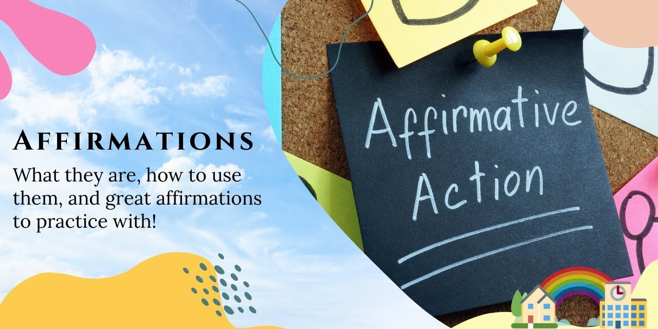 AFFIRMATIONS FOR CHILDREN! EMOTIONAL WELLBEING SUPPORT FOR CHILDREN'S MENTAL HEALTH.