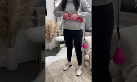 At home workouts – weighted hula hoop to strengthen your core