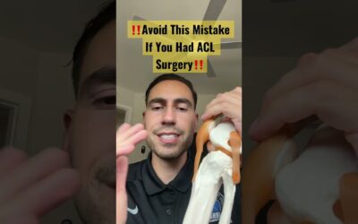 Avoid This Mistake After ACL Reconstruction Surgery #shorts