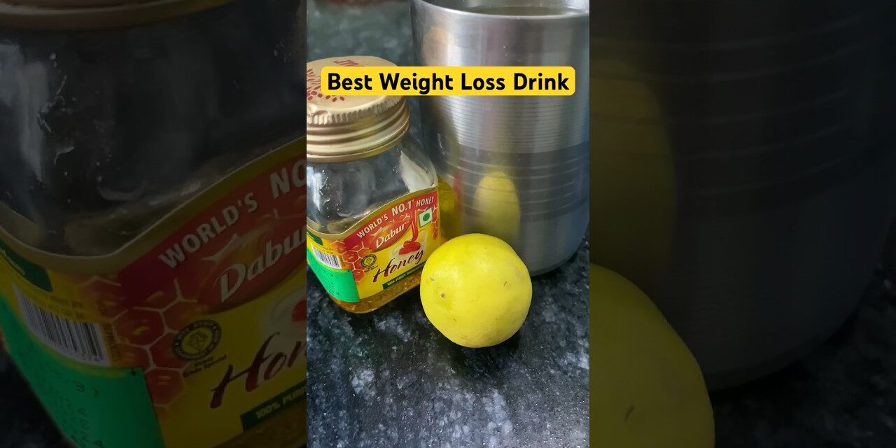 Best Weight Loss Drink | Honey Lemon Water