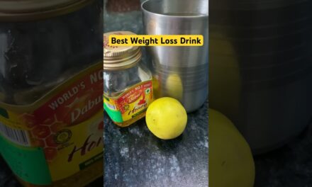 Best Weight Loss Drink | Honey Lemon Water