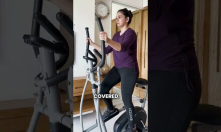 Boost Your Fitness with PowerMax EH-260S Elliptical Cross Trainer! #FITFORLIFE #PowerMax