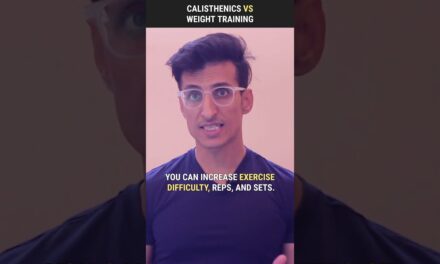 Calisthenics Vs Weight Training For Building Muscle | #shorts 353