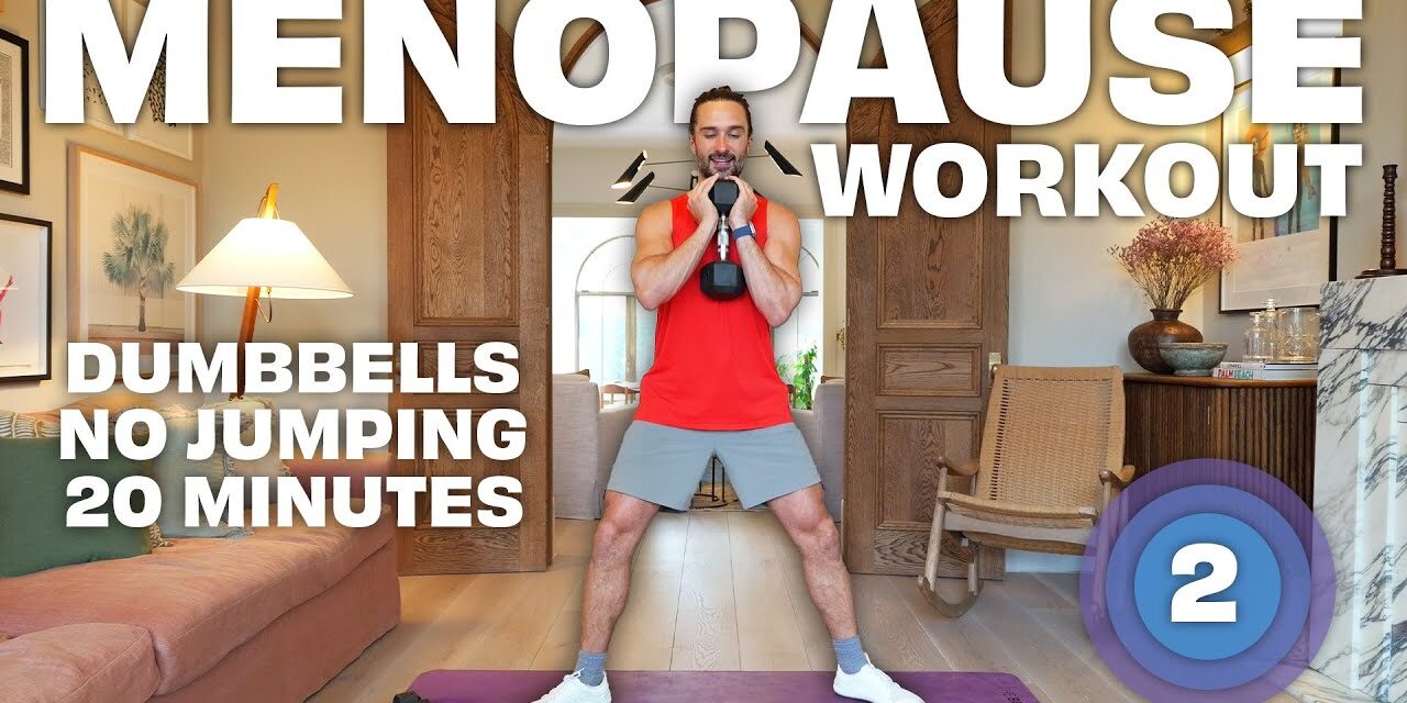 MENOPAUSE Strength Workout (2/2) | Joe Wicks Workouts
