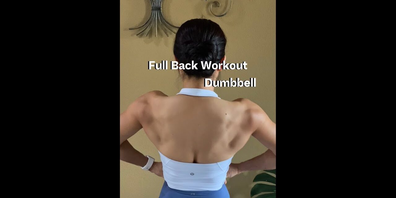 No gym, no problem! 3 Exercises To Grow Your Back