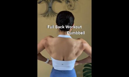 No gym, no problem! 3 Exercises To Grow Your Back
