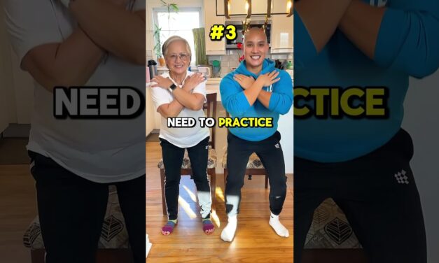 Seated And Standing Exercises for Beginners #seniorfitness #homeworkout #aginggracefully