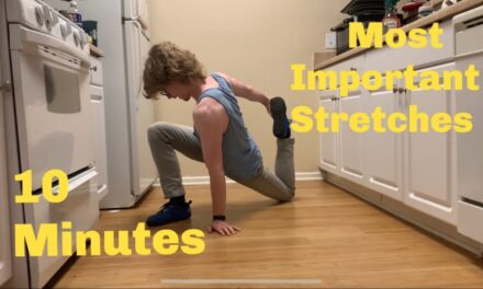 What stretches to do in 10 minutes. Follow along.