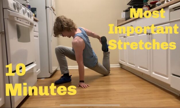What stretches to do in 10 minutes. Follow along.