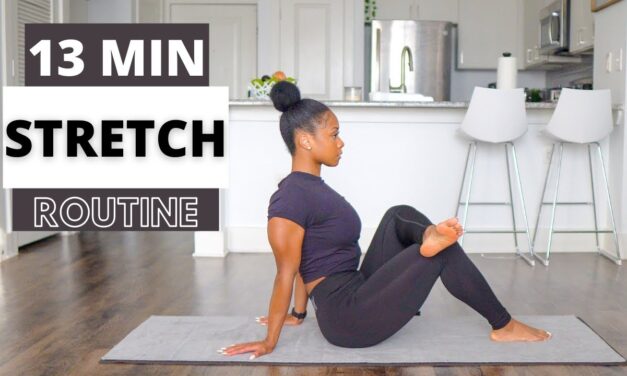 13 min. Full Body Stretch Routine For Tight Muscles| Beginner Friendly