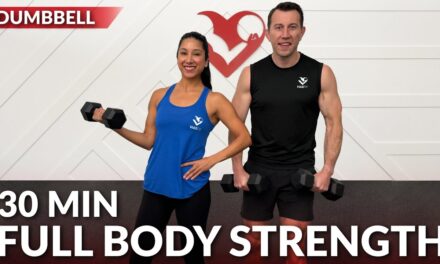 30 Min Full Body Dumbbell Workout at Home Weight Training – Strength Training for Women & Men