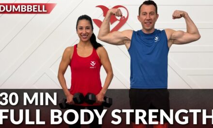30 Minute Full Body Dumbbell Workout at Home Strength Training – Weight Training for Weight Loss