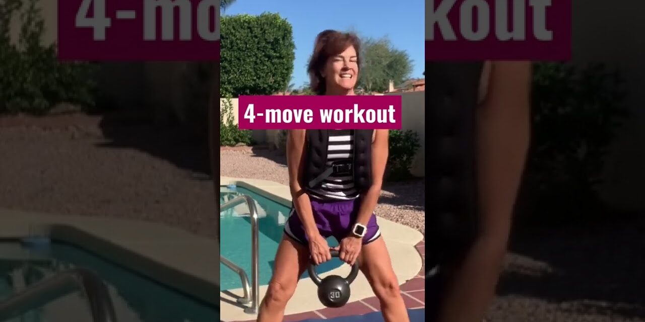 4-Move workout!! | Women Over 50 Strength Training