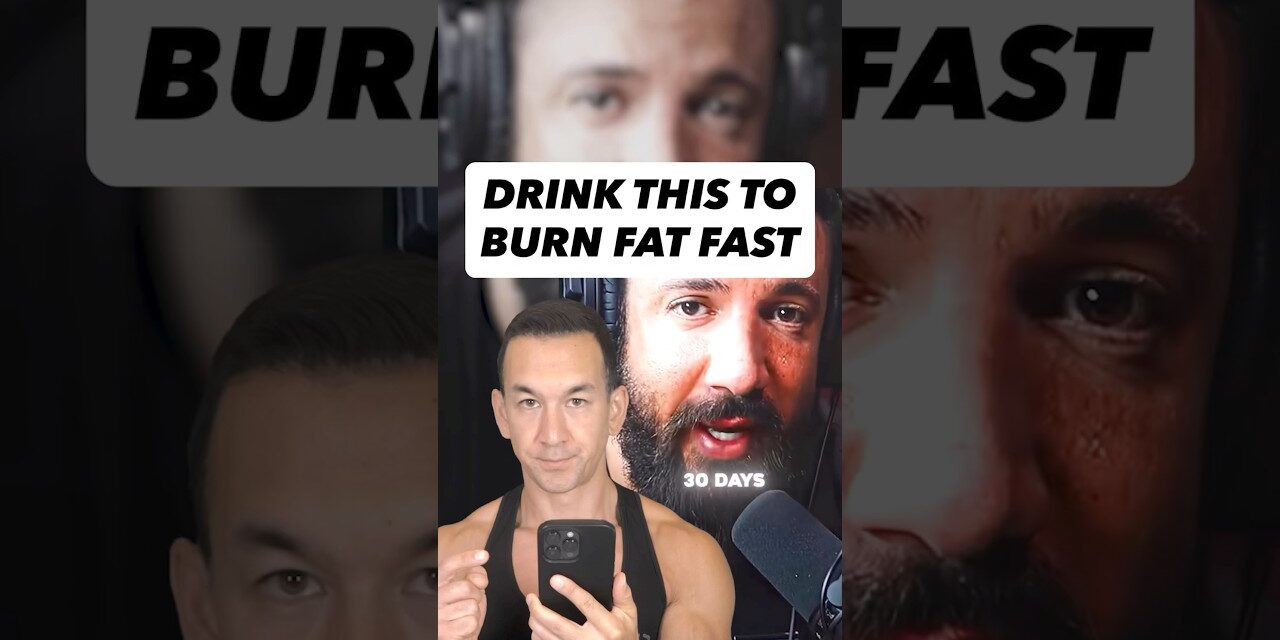 Drink this every morning to burn fat fast…