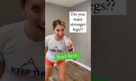 One exercise for STRONGER LEGS: Where to Start