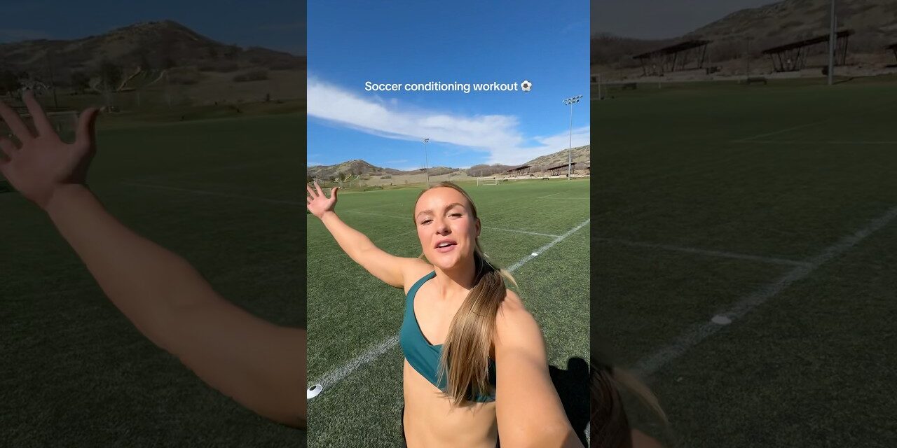 Soccer workout for endurance #soccer #soccerplayer #soccerworkout