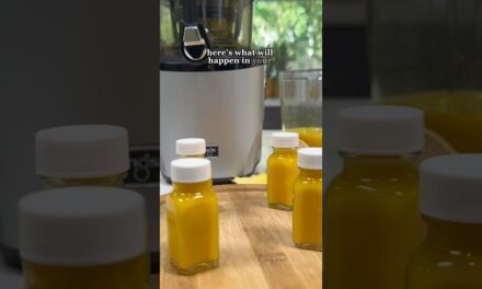 This is what happens to your body when you drink a ginger turmeric wellness shot everyday