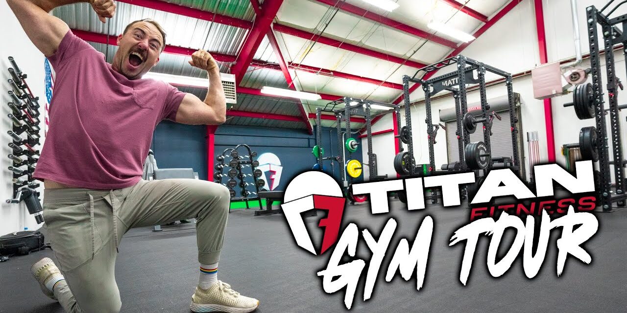 Titan Fitness Full-Fledged HQ Gym Tour + Never Before Seen Equipment!