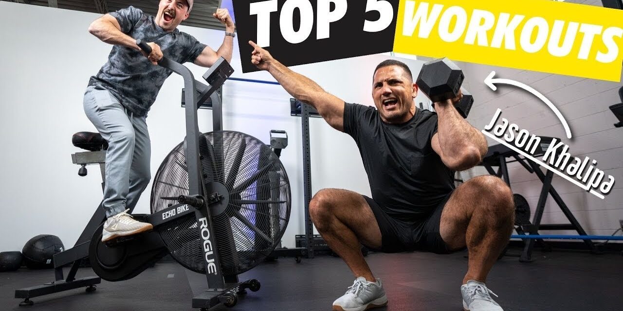 Top 5 Low-Tech Home Gym Workouts According to Jason Khalipa!