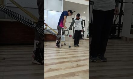 Walk after 4years Spinal cord injury Rehab#spine#treatment #recovery #punjab #rehabilitation #india