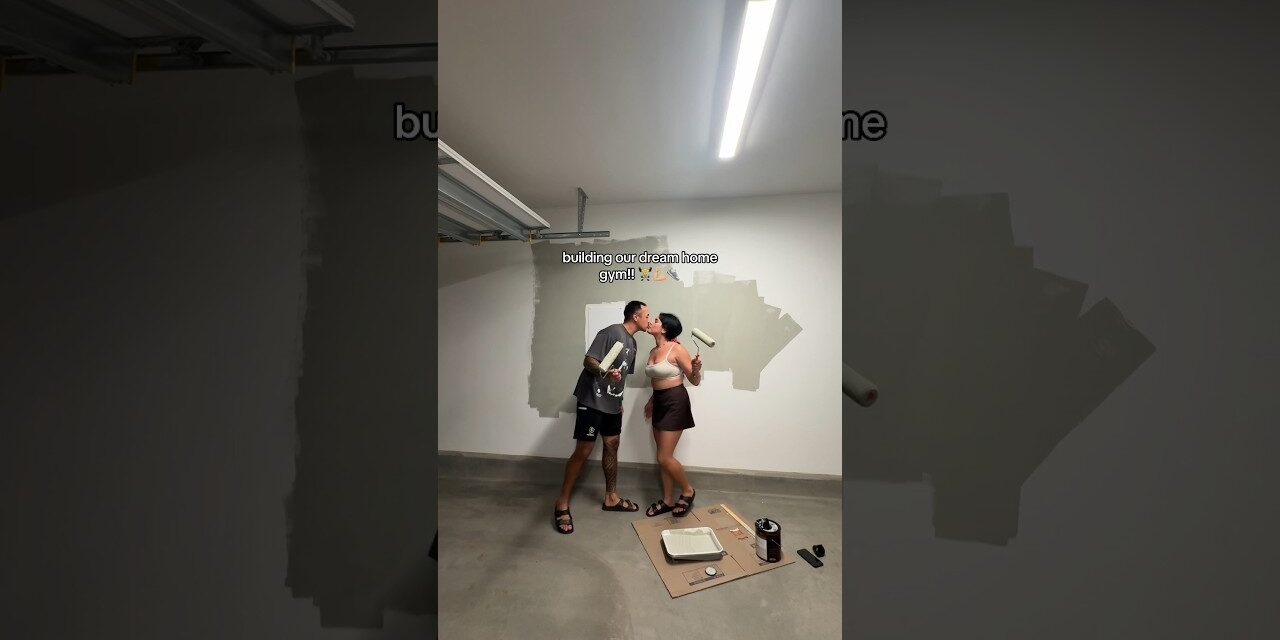 We Built Our Own Home Gym!!!